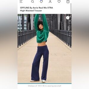 BN Aerie high waisted trouser, size medium